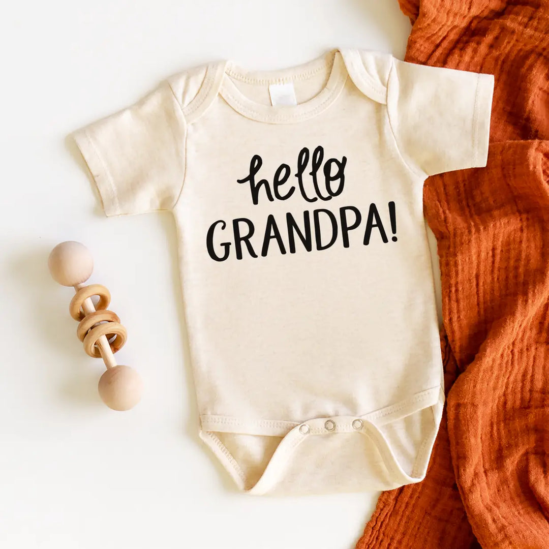 Hello Grandpa Onesie