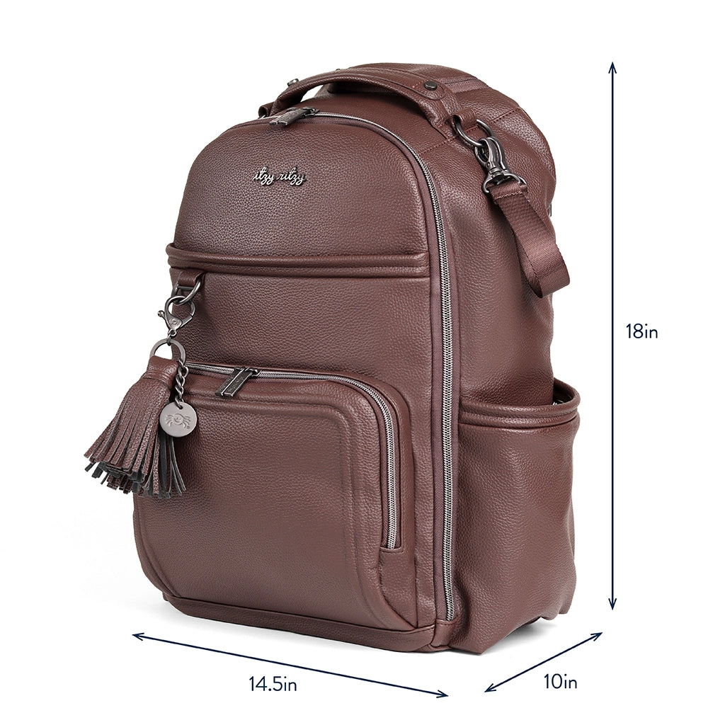 Itzy Ritzy Boss Plus Backpack - Espresso