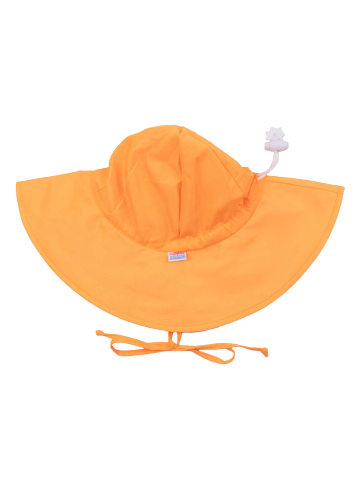 RuffleButts + RuggedButts Sun Protective Hat -  Neon Orange