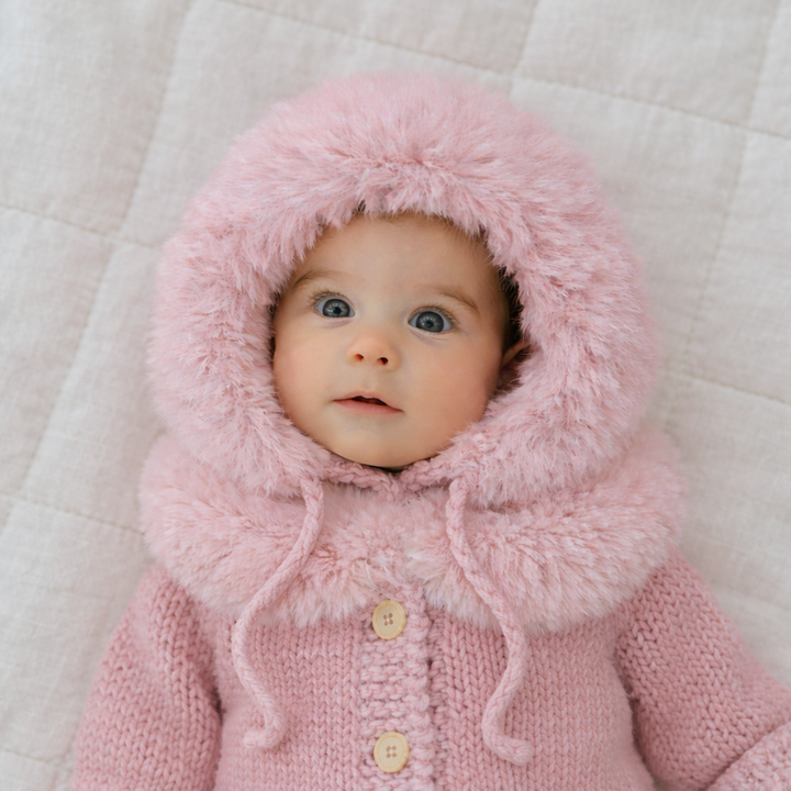 Huggalugs Cuddle Bonnet -  Rosy