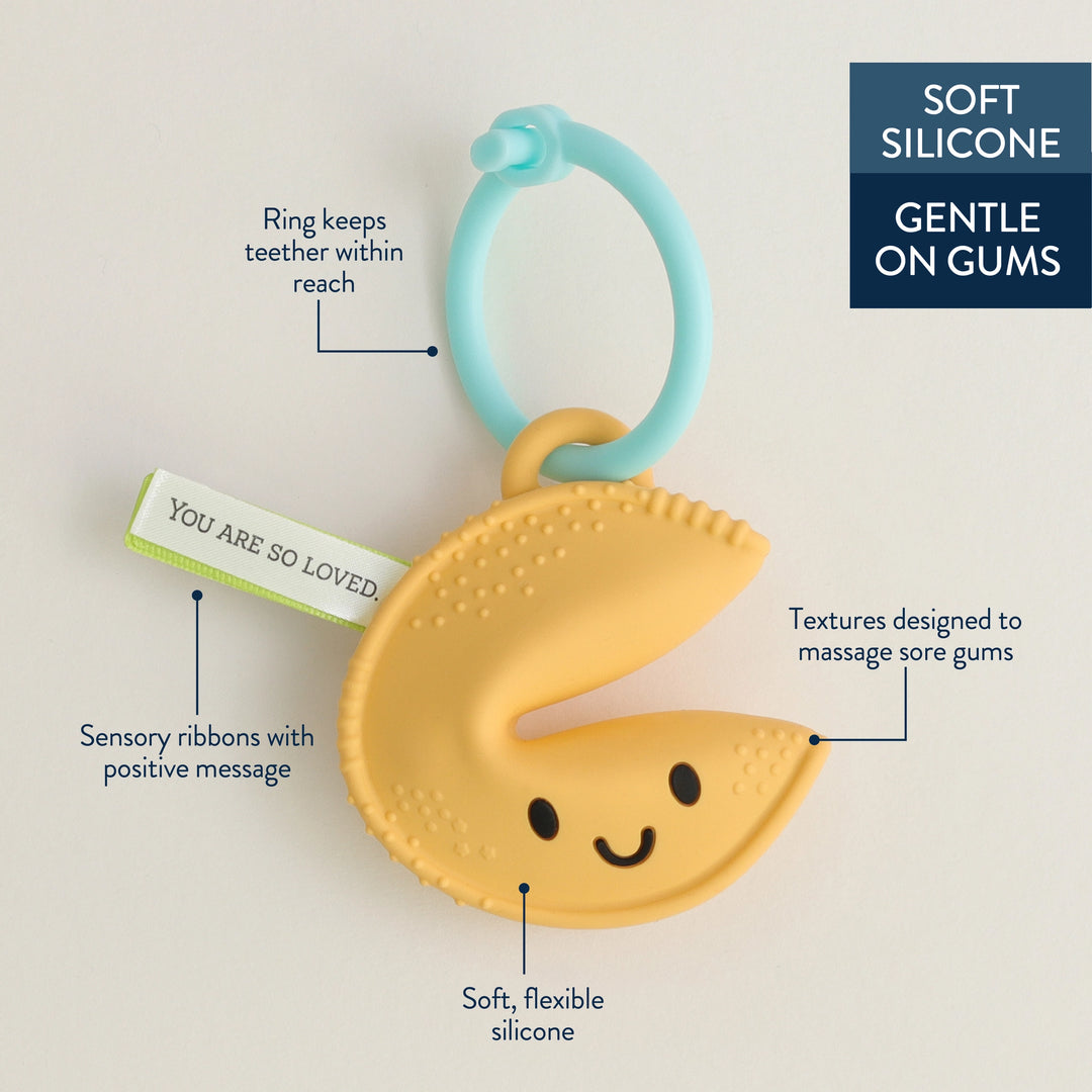 Itzy Ritzy - Fortune Cookie Teether