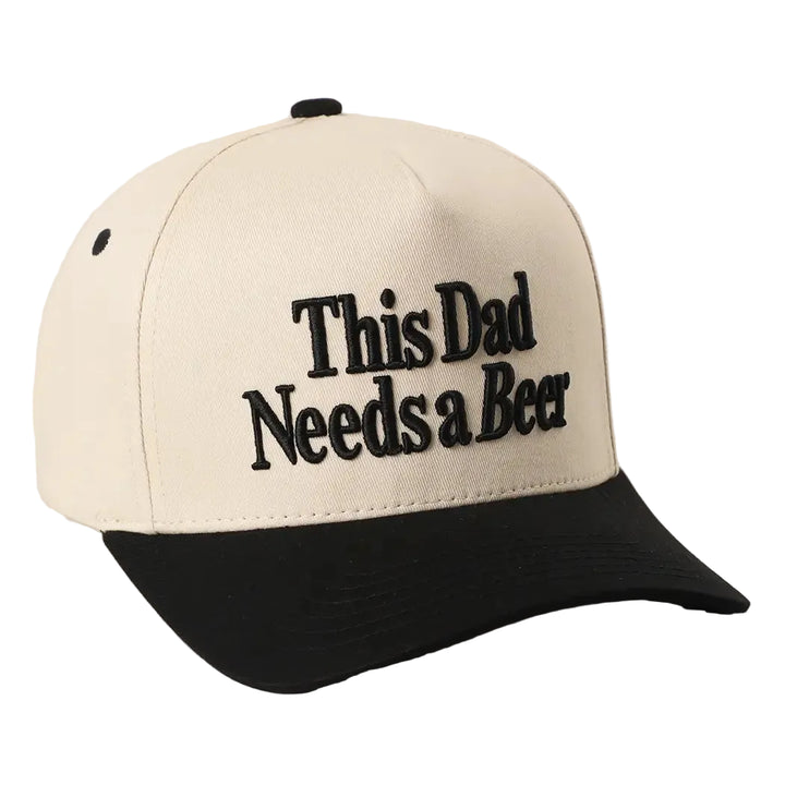 This Dad Needs A Beer Embroidered Hat