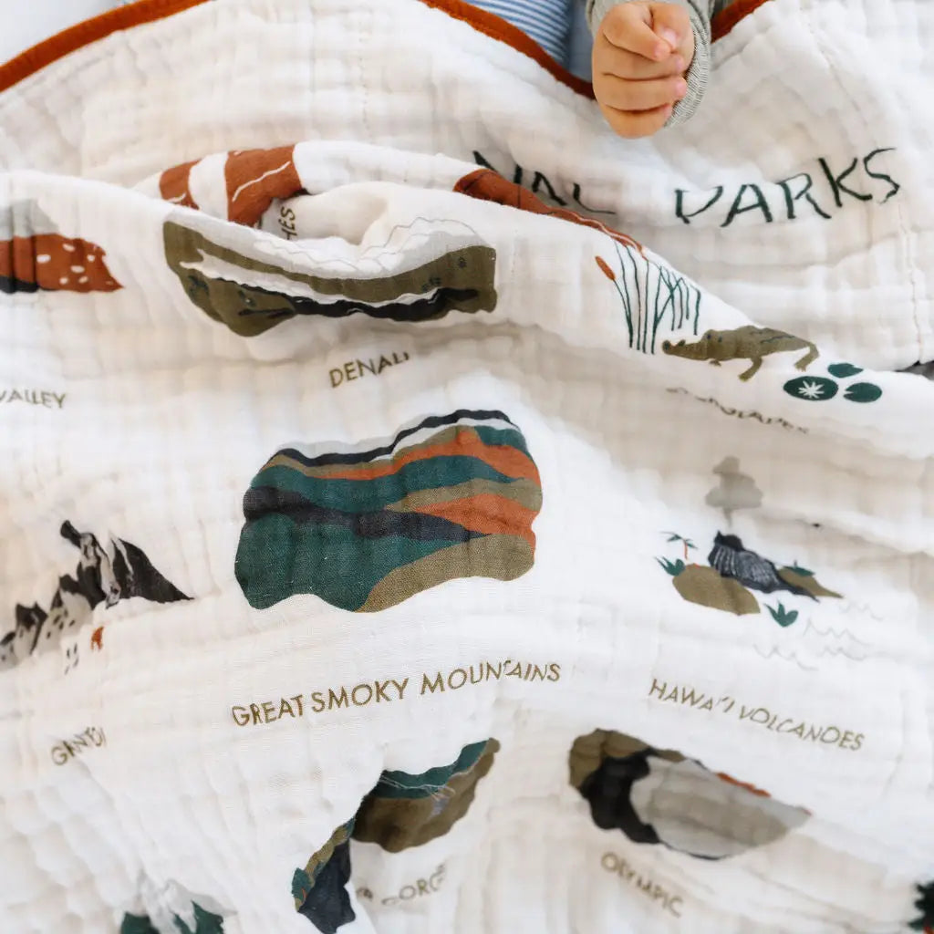 Clementine Kids National Parks II Quilt