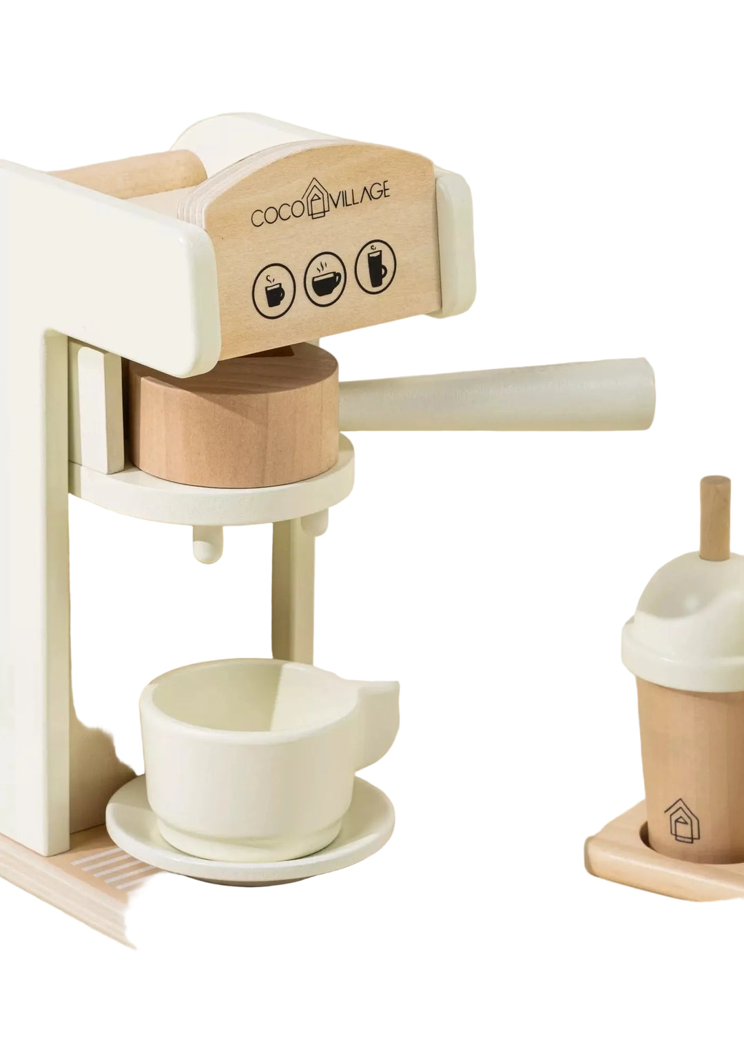 Wooden Coffee Maker Set