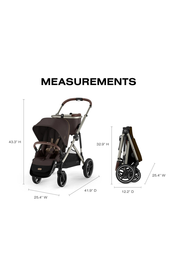 Cybex Gazelle S 2 Stroller Single to Double