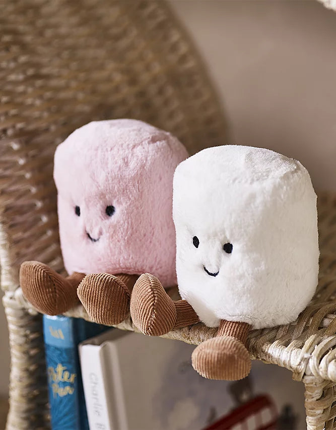 Jellycat Amuseables Pink and White Marshmallows