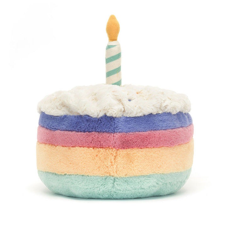 Jellycat Amuseables Rainbow Birthday Cake - Medium