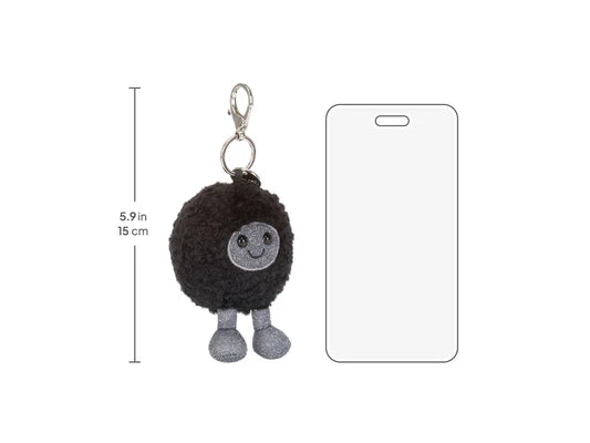 Jellycat Amuseables Black Hole Bag Charm