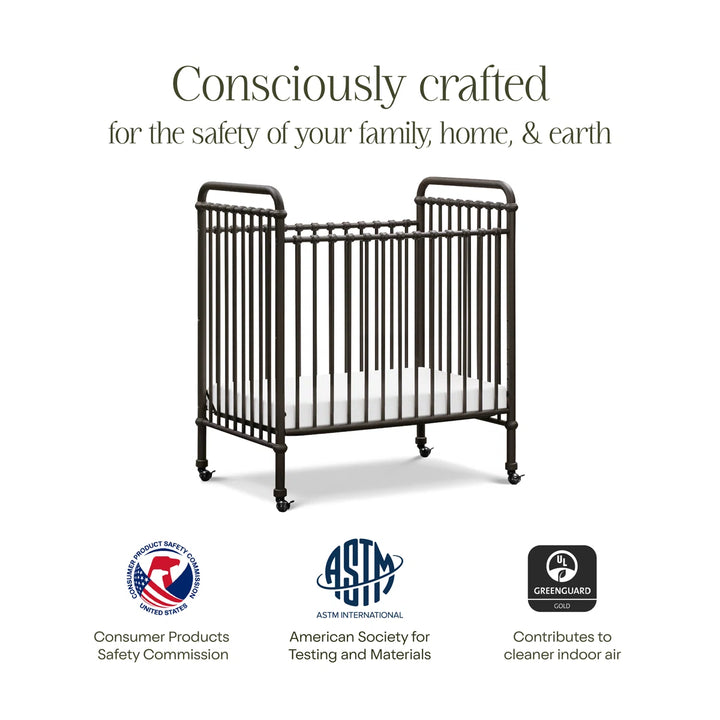 Namesake Abigail 3-in-1 Mini Crib