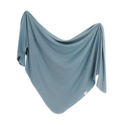 Knit Swaddle Blanket - Atlantic