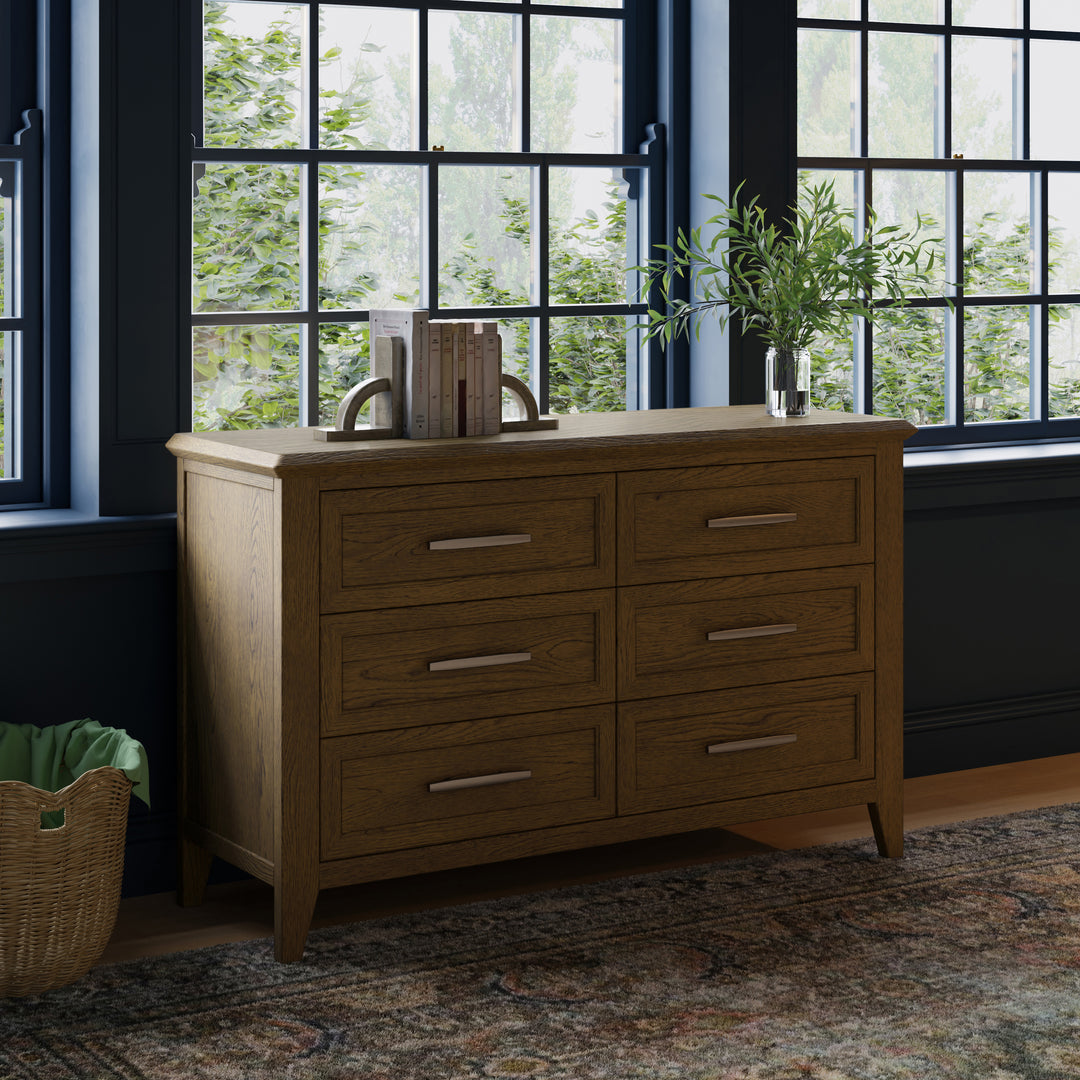 Monogram by Namesake Barrow 6-Drawer Double Dresser