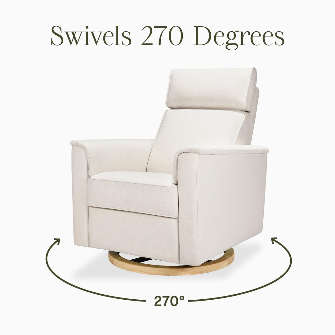 Namesake Willa Plus Power Glider Recliner w/Power Headrest