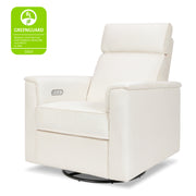 Monogram by Namesake Willa Power Recliner w/ Adjustable Headrest & USB Port & Wood Base