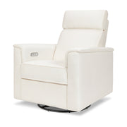 Monogram by Namesake Willa Power Recliner w/ Adjustable Headrest & USB Port & Wood Base