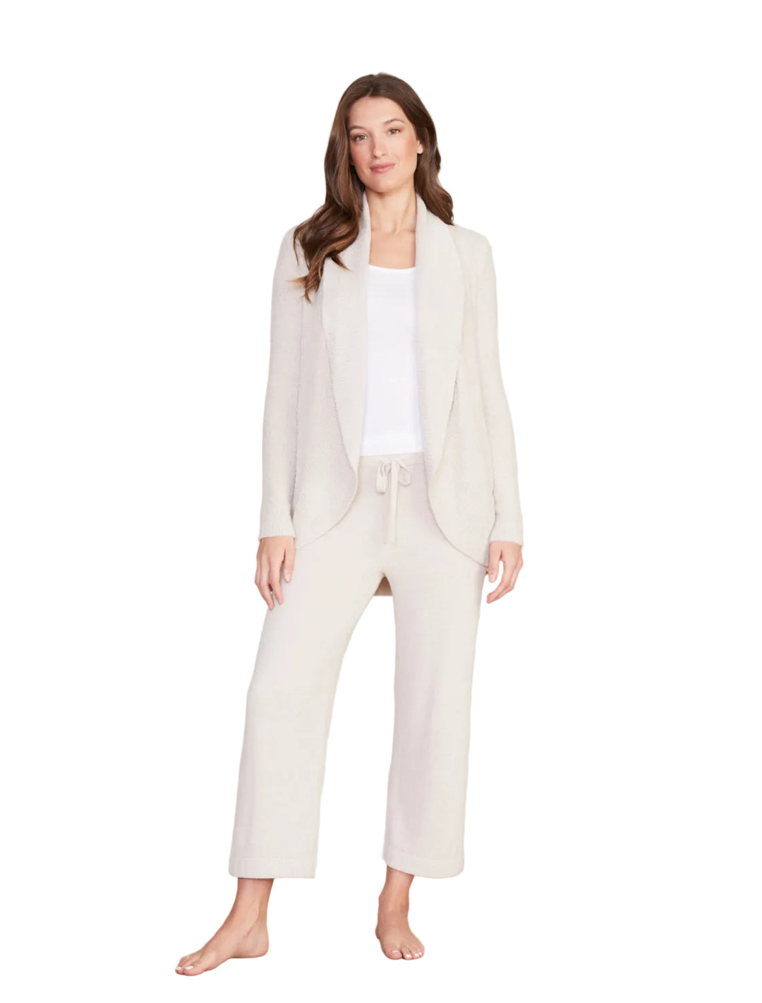 Barefoot Dreams CozyChic Lite Circle Cardi - Stone