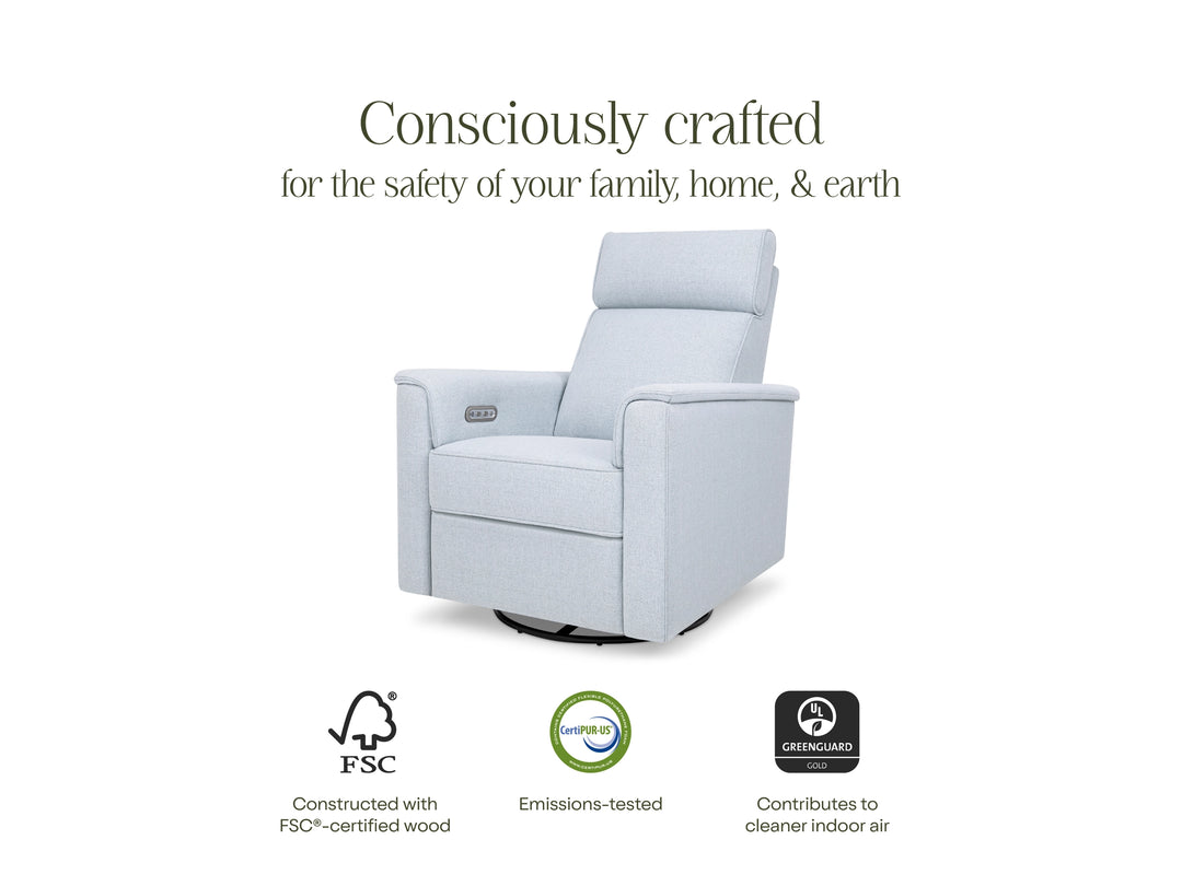 SALE! Monogram by Namesake Willa Power Recliner w/ Adjustable Headrest & USB Port