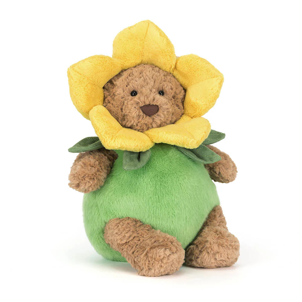 ぬいぐるみ  BartholomewBear Daffodil Outfit Jellycat Bartholomew Bear Daffodil Outfit – Baby Grand