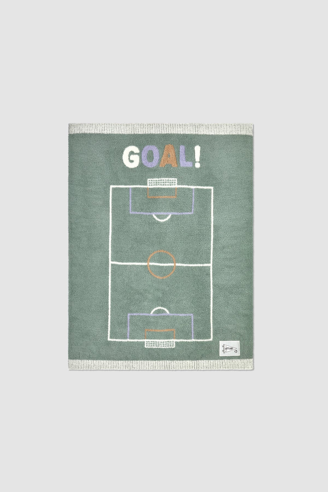 Barefoot Dreams CozyChic - "Goal" Stroller Blanket