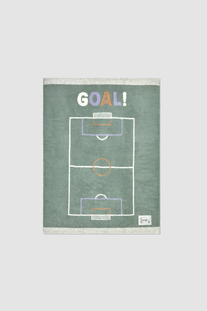 Barefoot Dreams CozyChic - "Goal" Stroller Blanket
