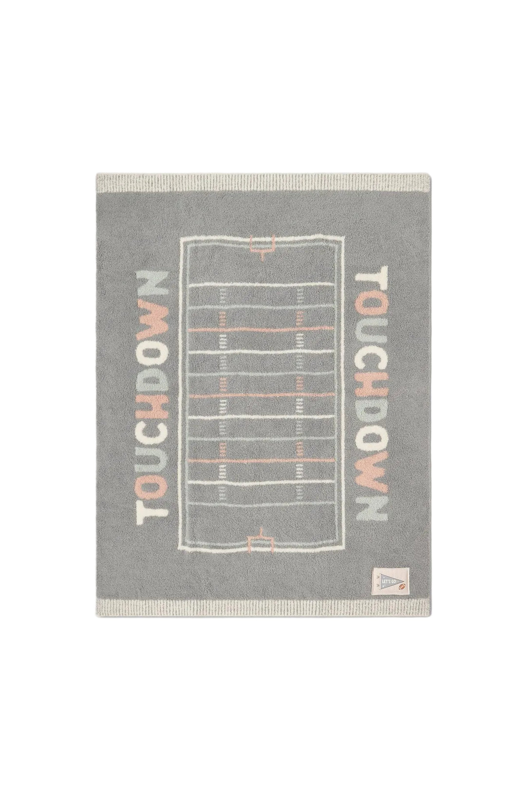 Barefoot Dreams CozyChic Touchdown Stroller Blanket