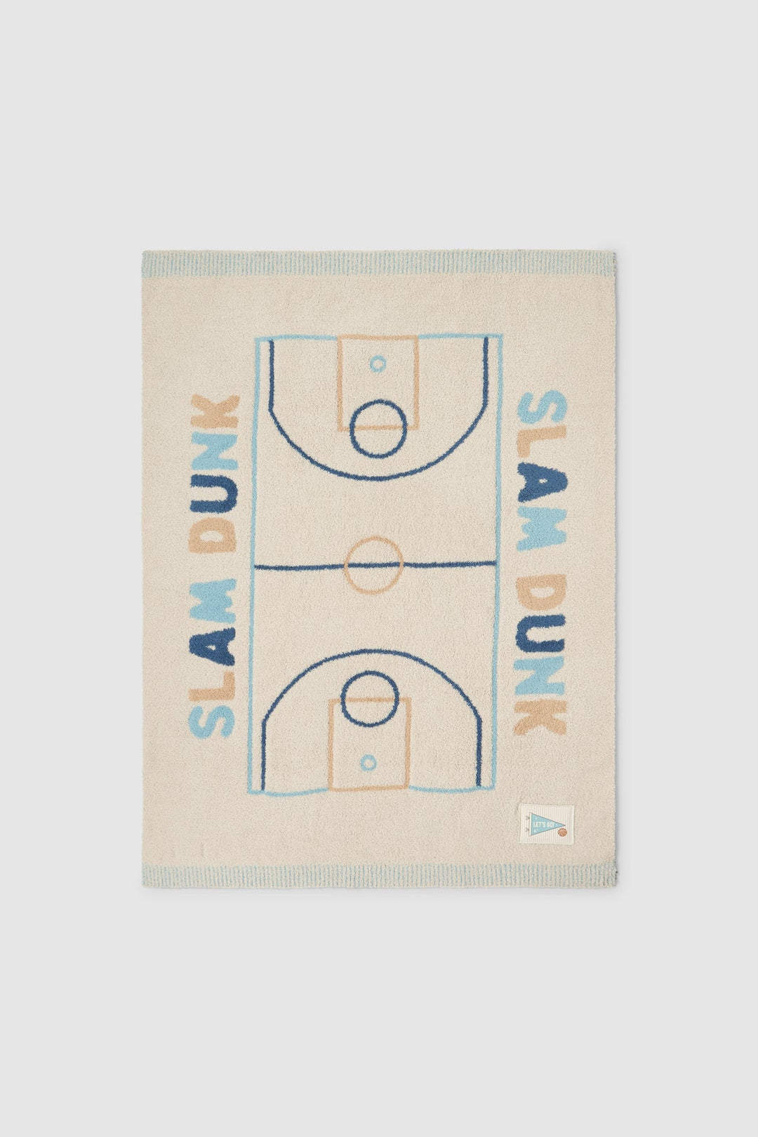 Barefoot Dreams CozyChic Slam Dunk Stroller Blanket