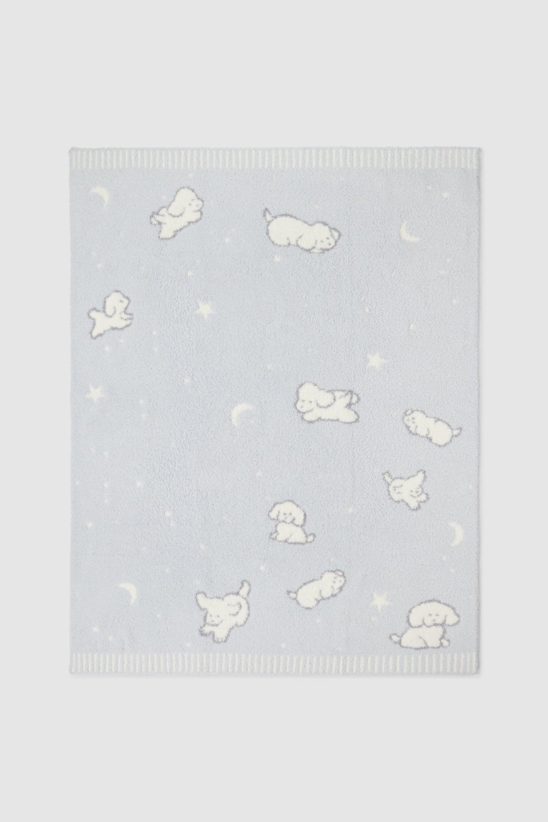 Barefoot Dreams CozyChic Counting Puppies Stroller Blanket