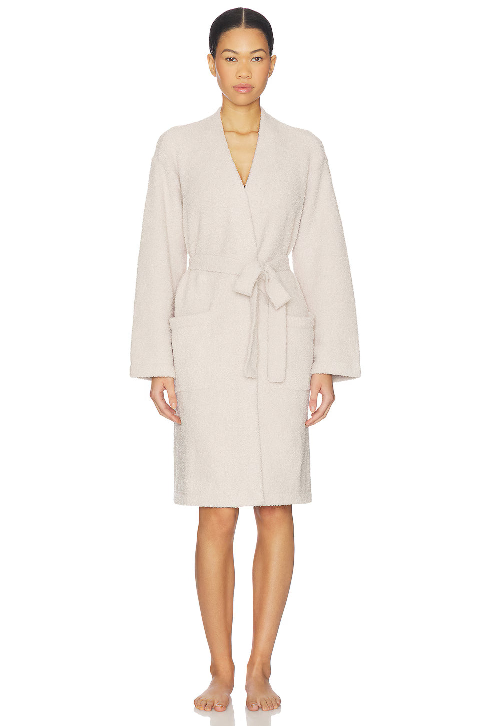 Barefoot Dreams CozyChic Solid Robe - Stone