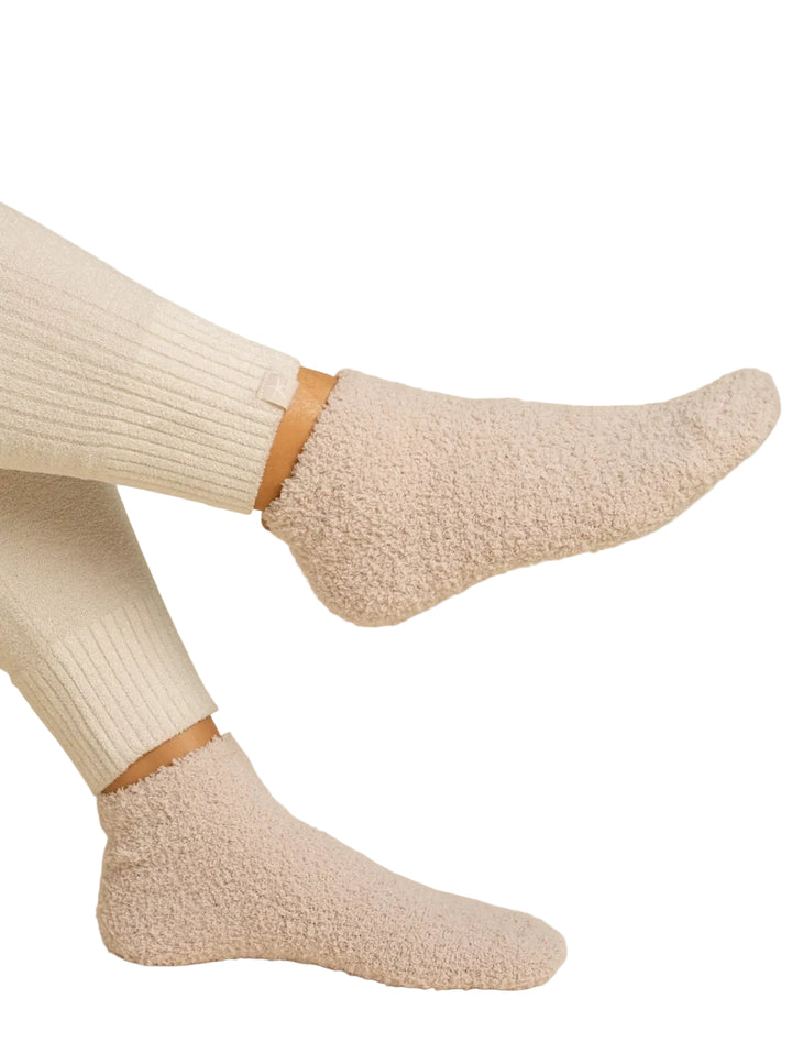 Baby Grand CozyChic 2pc Tennis Sock Set - Stone/Multi