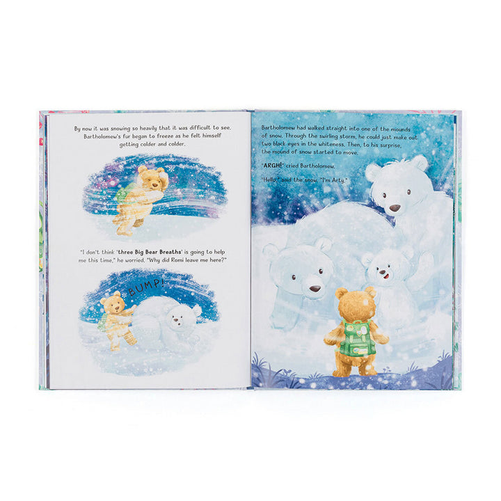Jellycat Bartholomew Bear and the Snow Giants Book