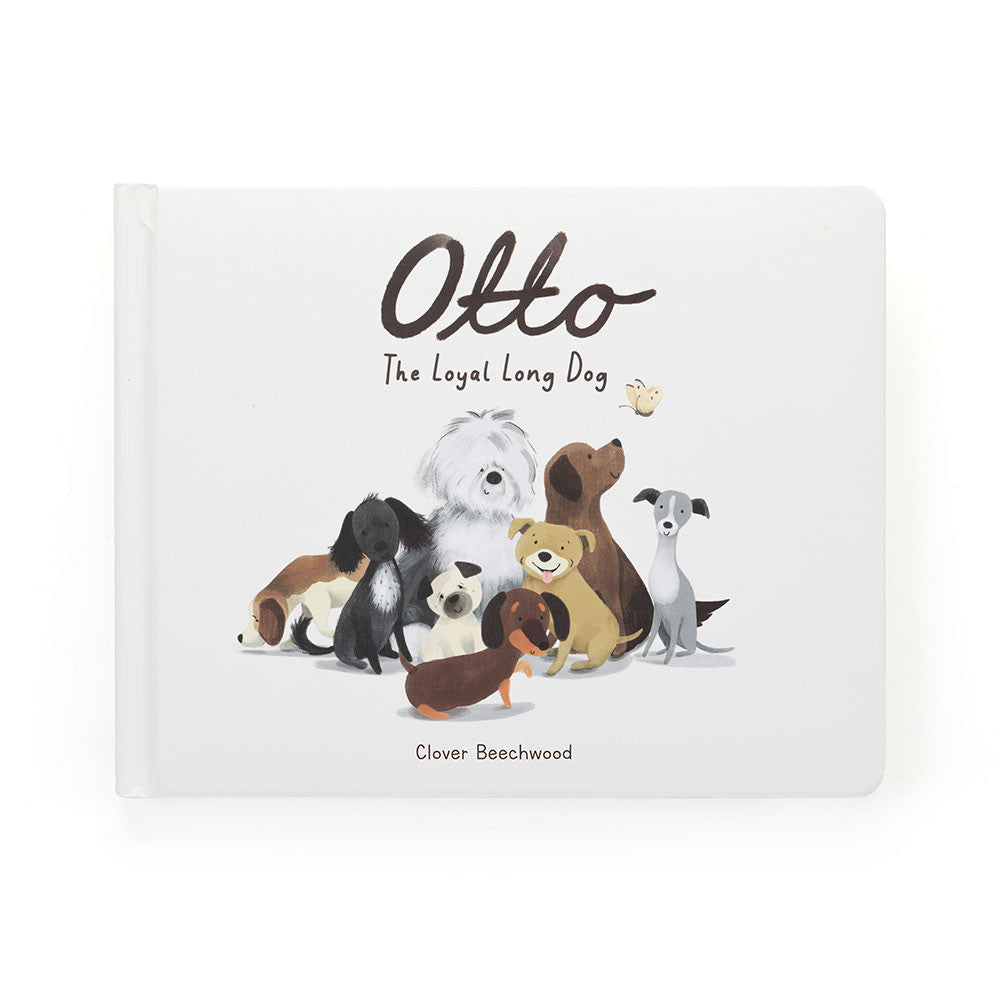 洋楽 4 DOG Jellycat Otto the Loyal Long Dog Book – Baby Grand