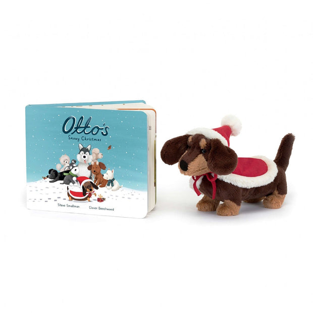 Jellycat Otto's Snowy Christmas Gift Set