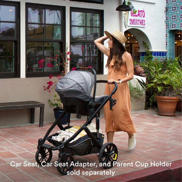 Veer Switch&Roll Luxe - Single to Double Stroller Bundle with Leather Kit