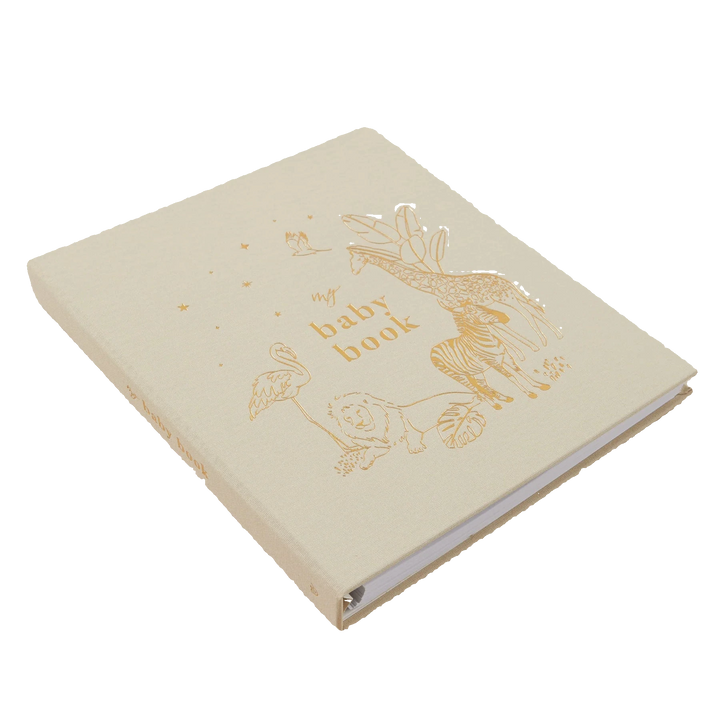 Blush & Gold Baby Book