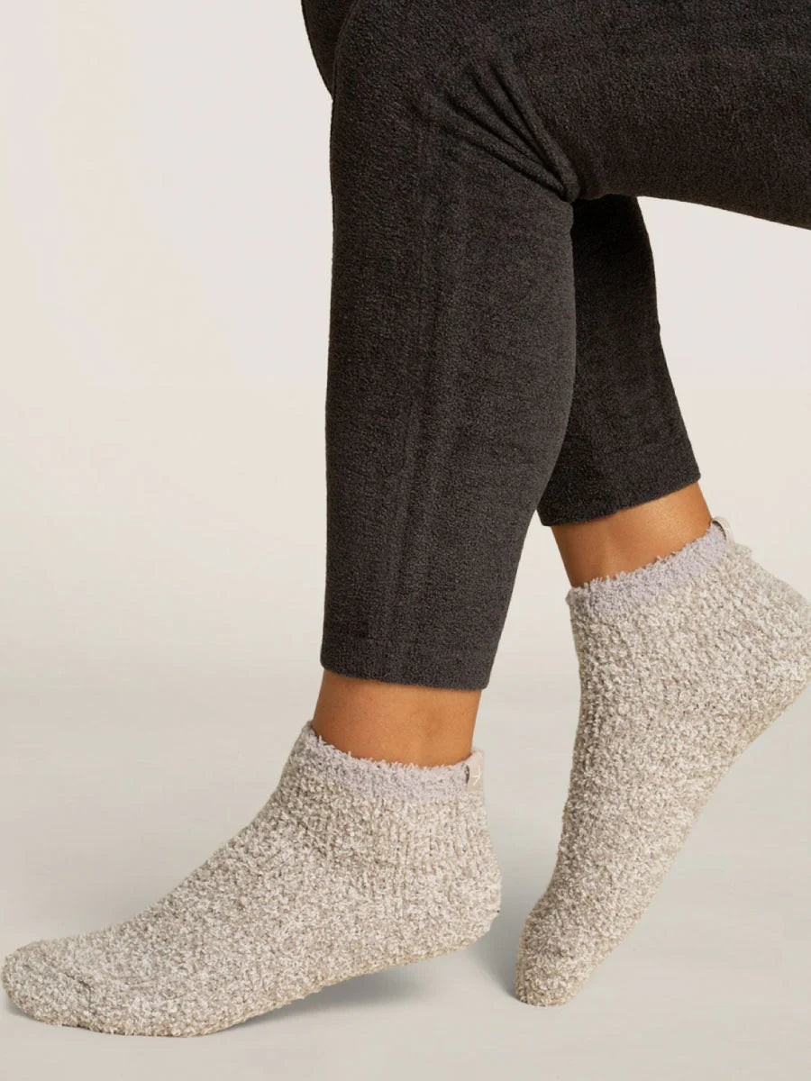 Barefoot Dreams CozyChic 2pc Tennis Sock Set - Stone/Multi