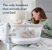 HALO BassiNest Swivel Sleeper 3.0 Solid Grey