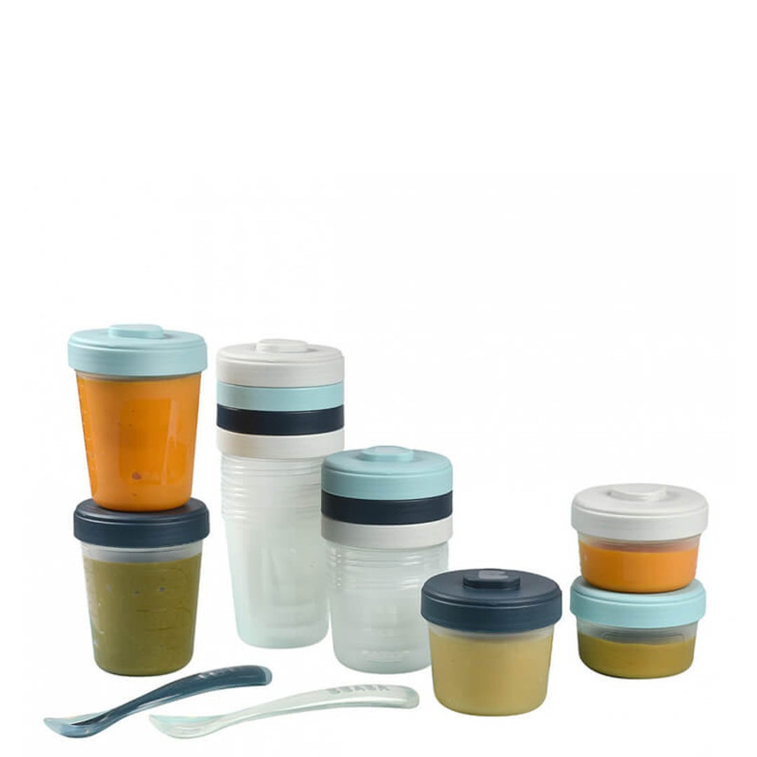 Beaba Baby Food Storage Starter Pack - Storm