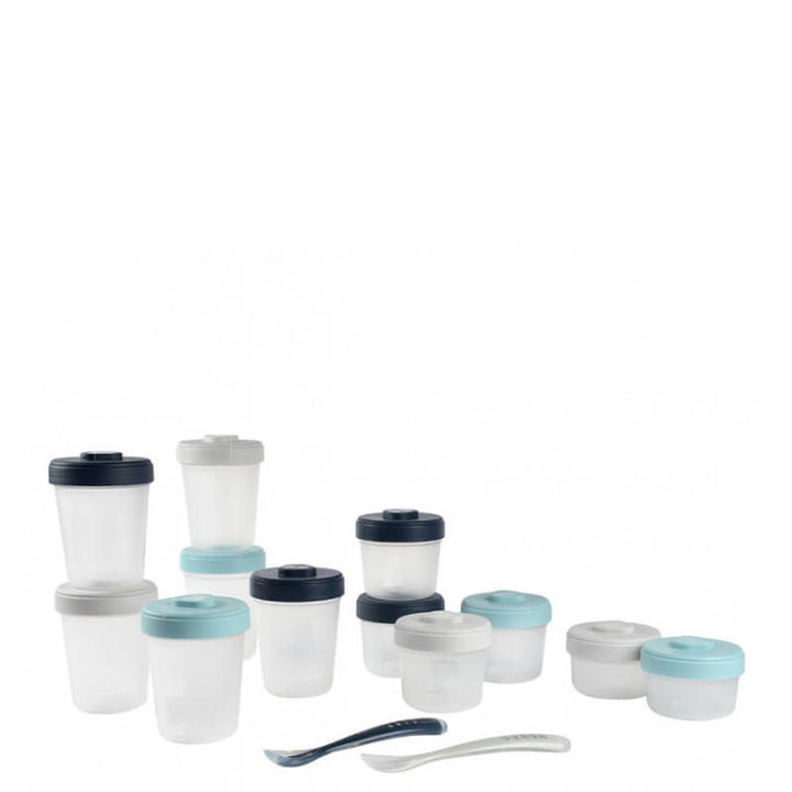 Beaba Baby Food Storage Starter Pack - Storm
