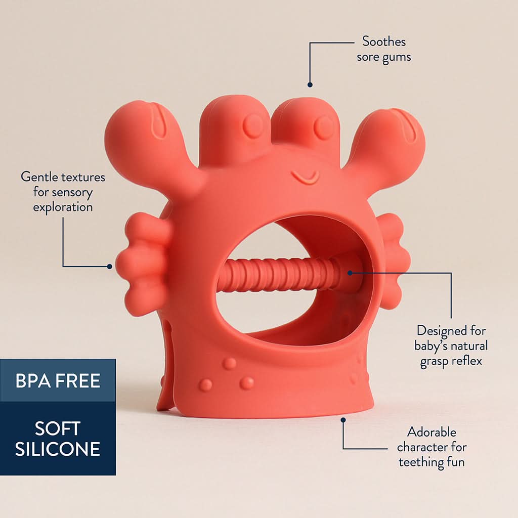 Itzy Ritzy Bitzy Grip Silicone Teether