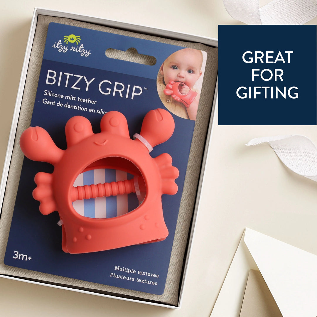 Itzy Ritzy Bitzy Grip Silicone Teether