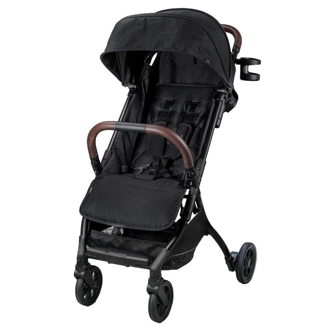 mini travel stroller Strolee LINQ Travel V3 Compact Single Stroller Platinum Bundle – Baby Grand