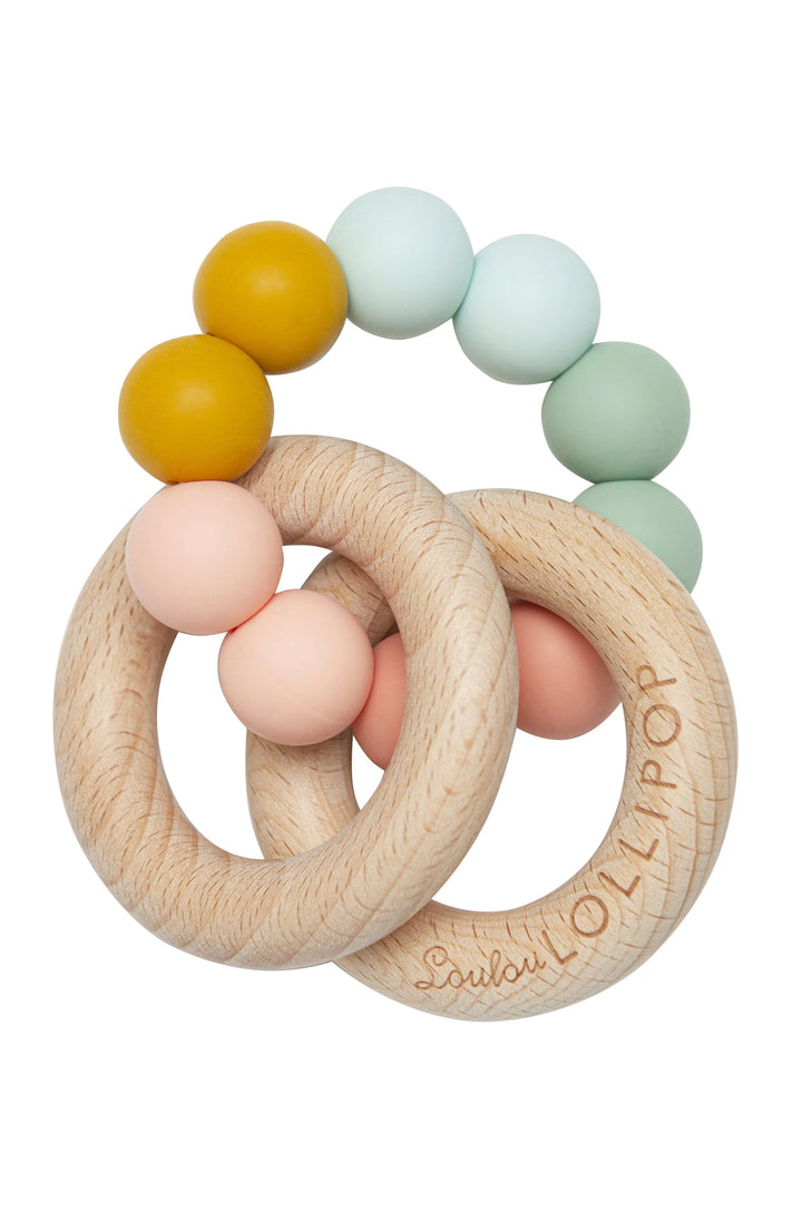 Bubble Teething Ring - Rainbow