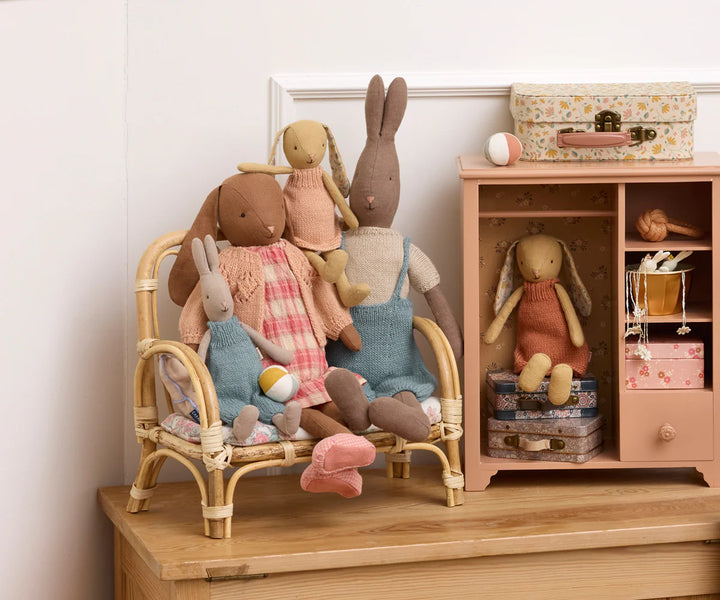 Maileg Size 1 Rabbit - Classic - Knitted Overall