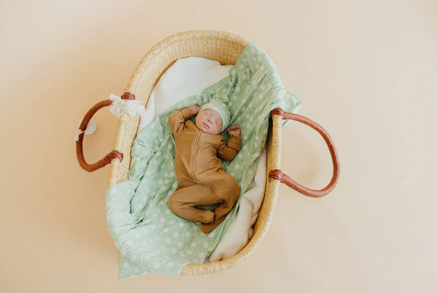 Knit Swaddle Blanket - Bogey