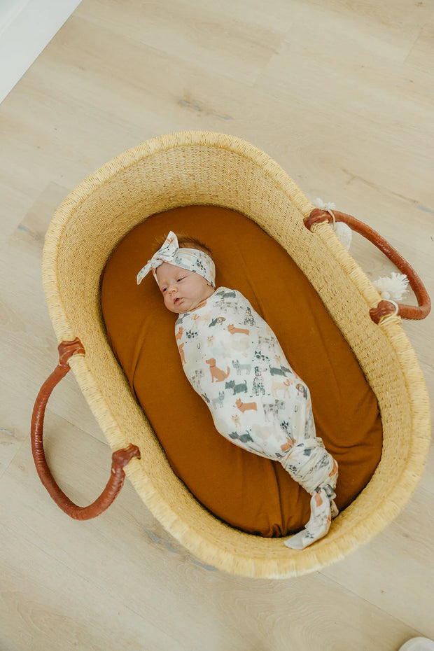 Knit Swaddle Blanket - Rufus