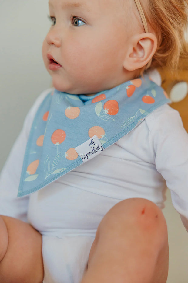 Baby Bandana Bibs - Clementine