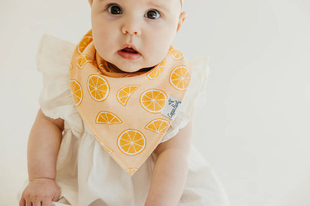 Baby Bandana Bibs - Clementine