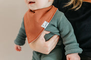 Baby Bandana Bibs - Dune