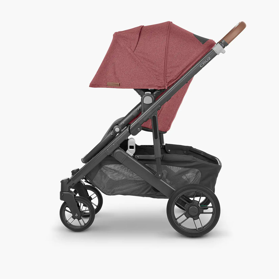Uppababy top red stroller