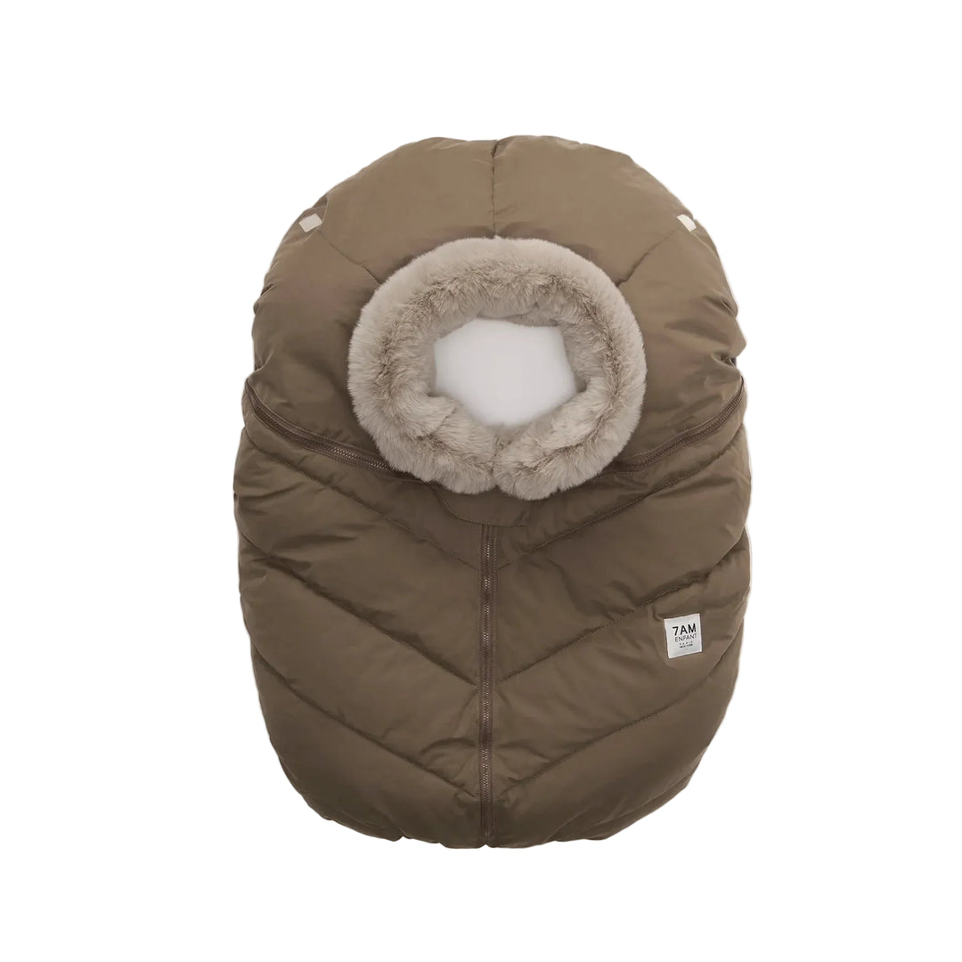 Car Seat Cocoon • Helsinki  Woodland Faux Fur (Copy)