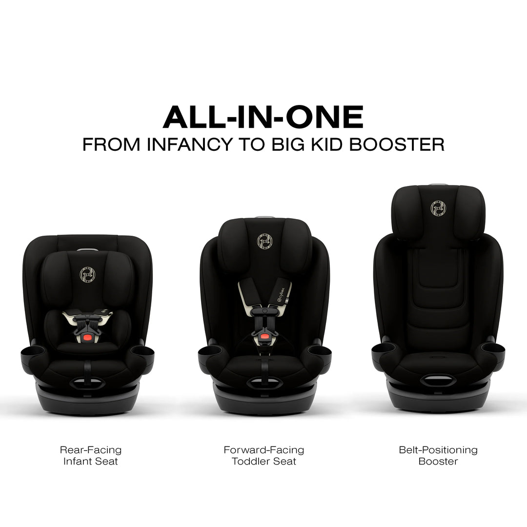 Cybex Callisto G 360 Select Rotating All in One Convertible Car Seat – Baby Grand